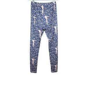 Comme Des Garcons Graffiti Print Leggings